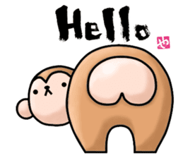 HIP ANIMALS English ver. sticker #2100972