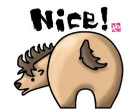 HIP ANIMALS English ver. sticker #2100974