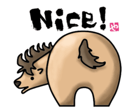 HIP ANIMALS English ver. sticker #2100974