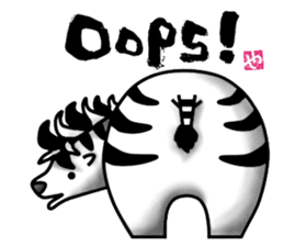 HIP ANIMALS English ver. sticker #2100975