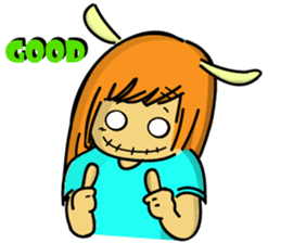 Mucle Rabbit sticker #2101289