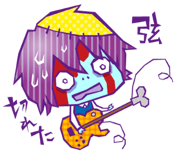 YURU Zombies Rock sticker #2101304