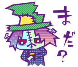 YURU Zombies Rock sticker #2101318