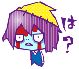 YURU Zombies Rock sticker #2101319