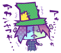 YURU Zombies Rock sticker #2101324