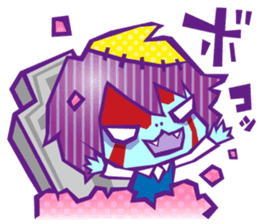 YURU Zombies Rock sticker #2101325