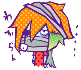 YURU Zombies Rock sticker #2101329
