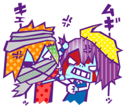 YURU Zombies Rock sticker #2101334