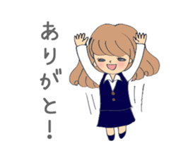 Fuwari-Healing type of office worker- sticker #2101508