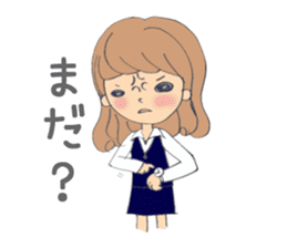 Fuwari-Healing type of office worker- sticker #2101526
