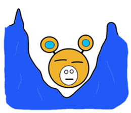 Climbing scene sticker sticker #2101762