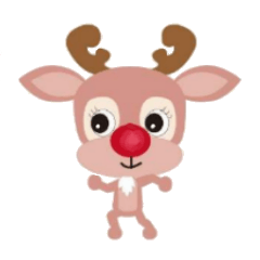 reindeer Daniel is running around world
