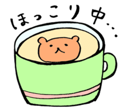 Bear Cafe sticker #2101985