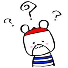 Bear Cafe sticker #2102001