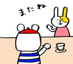 Bear Cafe sticker #2102006