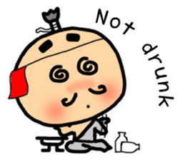 mame samurai (English version) sticker #2102563