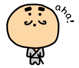 mame samurai (English version) sticker #2102569