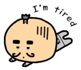 mame samurai (English version) sticker #2102573