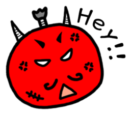 mame samurai (English version) sticker #2102575