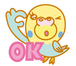 parakeet mint sticker #2102582