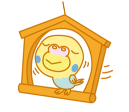 parakeet mint sticker #2102611