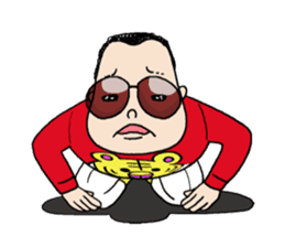 Panchikun ~Person from heavy Kansai~ sticker #2103087