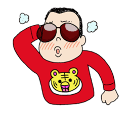 Panchikun ~Person from heavy Kansai~ sticker #2103094