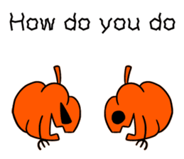 Halloween Sticker in English sticker #2103802