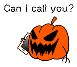 Halloween Sticker in English sticker #2103807