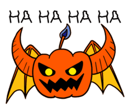 Halloween Sticker in English sticker #2103820