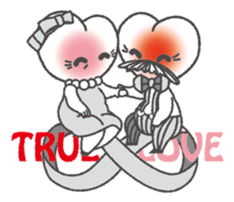 Love story of Hearton and Loveli. sticker #2104051