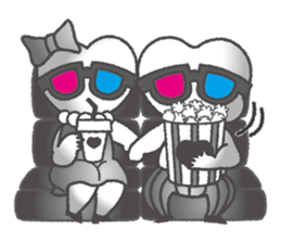 Love story of Hearton and Loveli. sticker #2104053