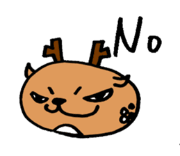 Speaking Deers! - in English - sticker #2104187