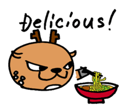 Speaking Deers! - in English - sticker #2104192