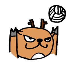 Speaking Deers! - in English - sticker #2104210