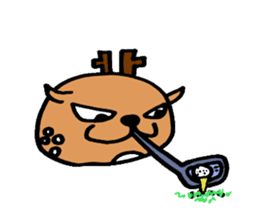 Speaking Deers! - in English - sticker #2104212