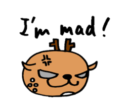 Speaking Deers! - in English - sticker #2104217