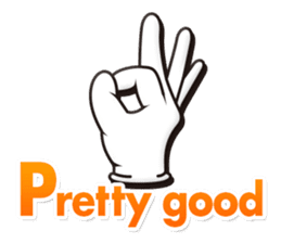 40 Hand Poses sticker #2104506