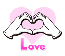 40 Hand Poses sticker #2104532