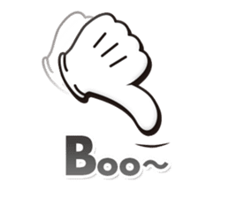 40 Hand Poses sticker #2104538