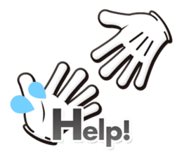 40 Hand Poses sticker #2104539