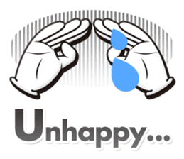 40 Hand Poses sticker #2104540