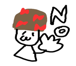 Graffiti of children sticker #2105130