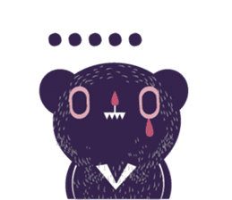 TAIWAN Black Bear sticker #2105470