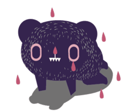 TAIWAN Black Bear sticker #2105490