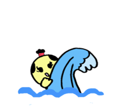 SAMURAI Whale sticker #2105670