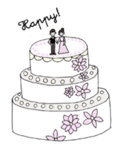 Happy Marriage and Birth sticker #2105756