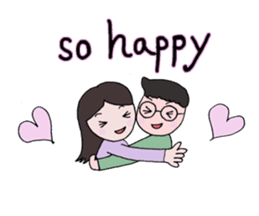 Happy Marriage and Birth sticker #2105767