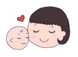 Happy Marriage and Birth sticker #2105775