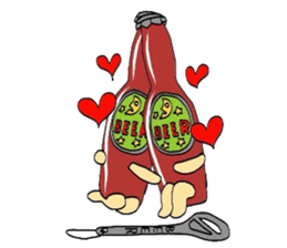 Beer bottle  story sticker #2105843
